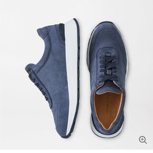 Peter Millar Navy Sneakers